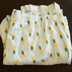 Pineapple Lightweight Pajama Pants